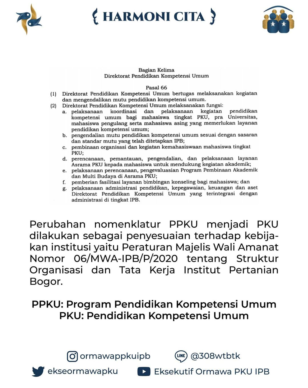 Perubahan Nomenklatur PPKU Menjadi PKU Apakah Ada